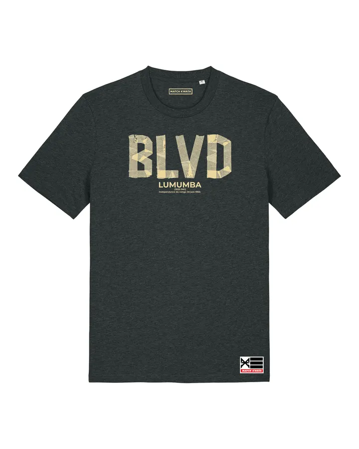 T-shirt BLVD Lumumba Kinshasa — Match Kwata