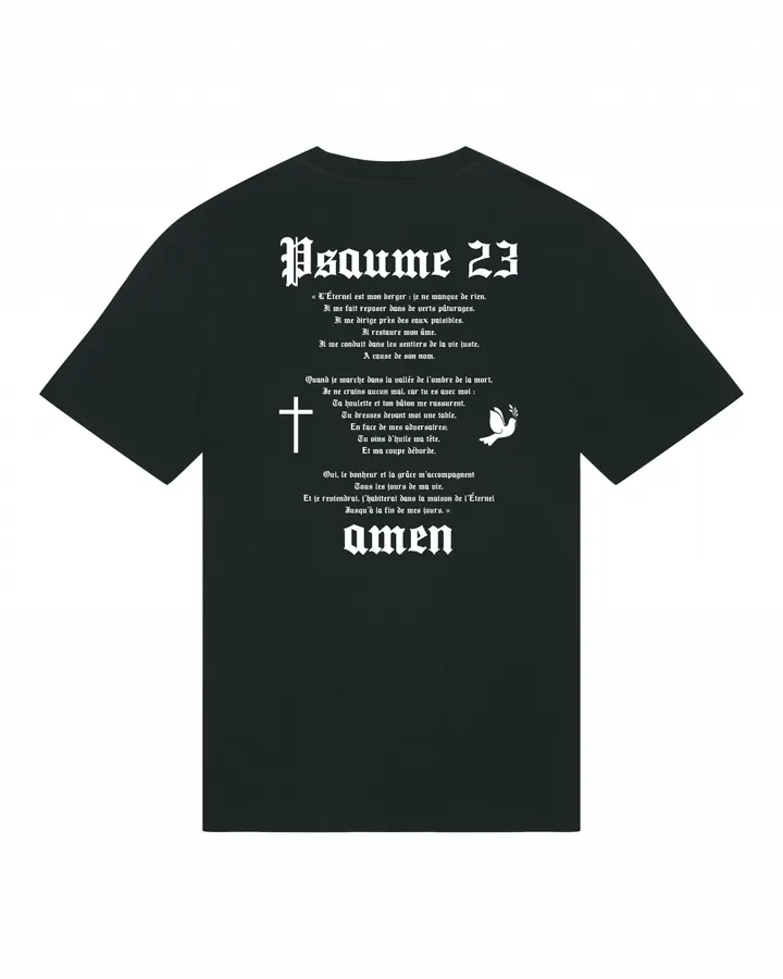 T-shirt MK Psaume blanc — Match Kwata