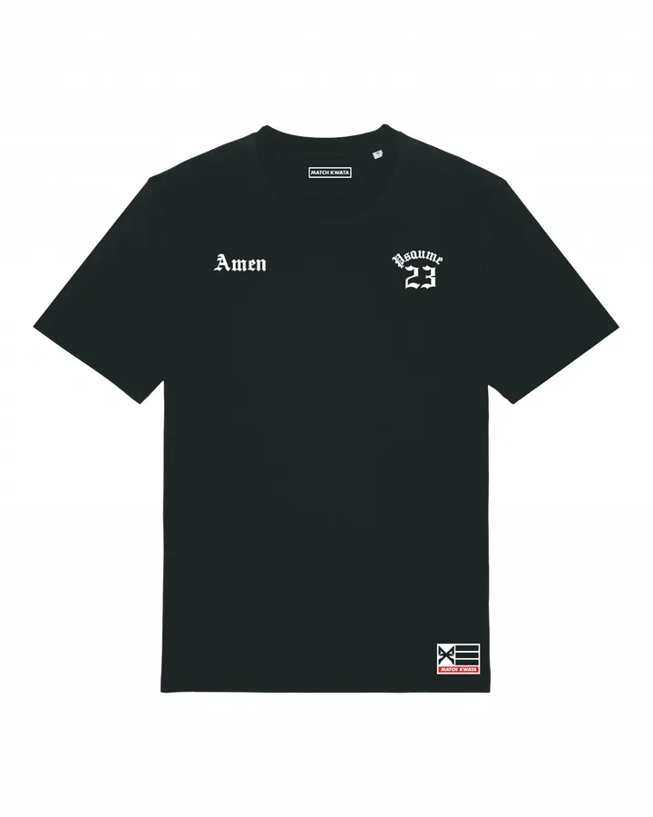 T-shirt MK Psaume Foi et Force — Match Kwata
