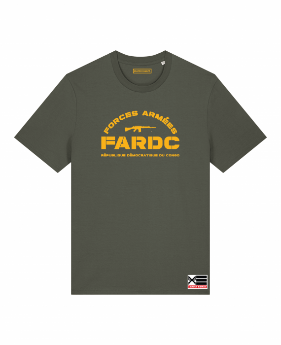 T-shirt FARDC jaune