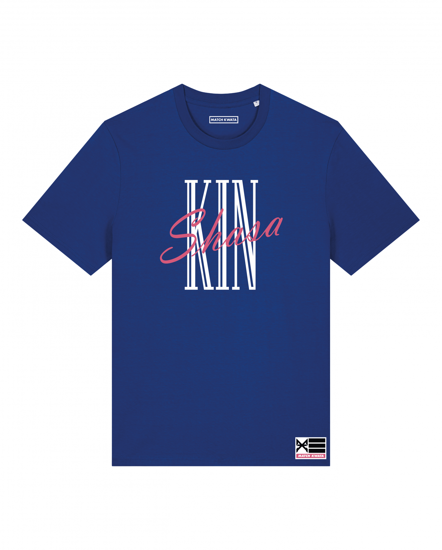 T-shirt Kin shasa 2 Bleu