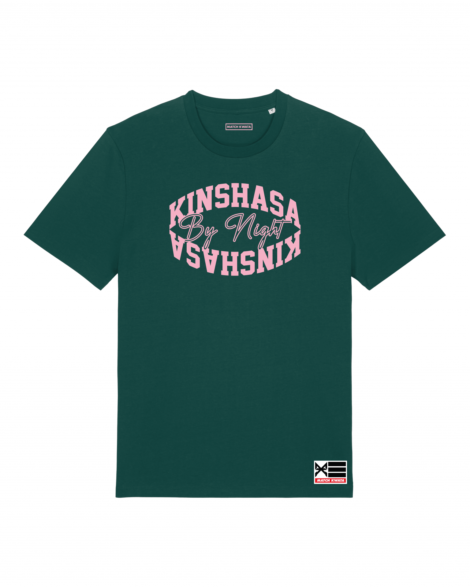 T-shirt Kinshasa By night vert