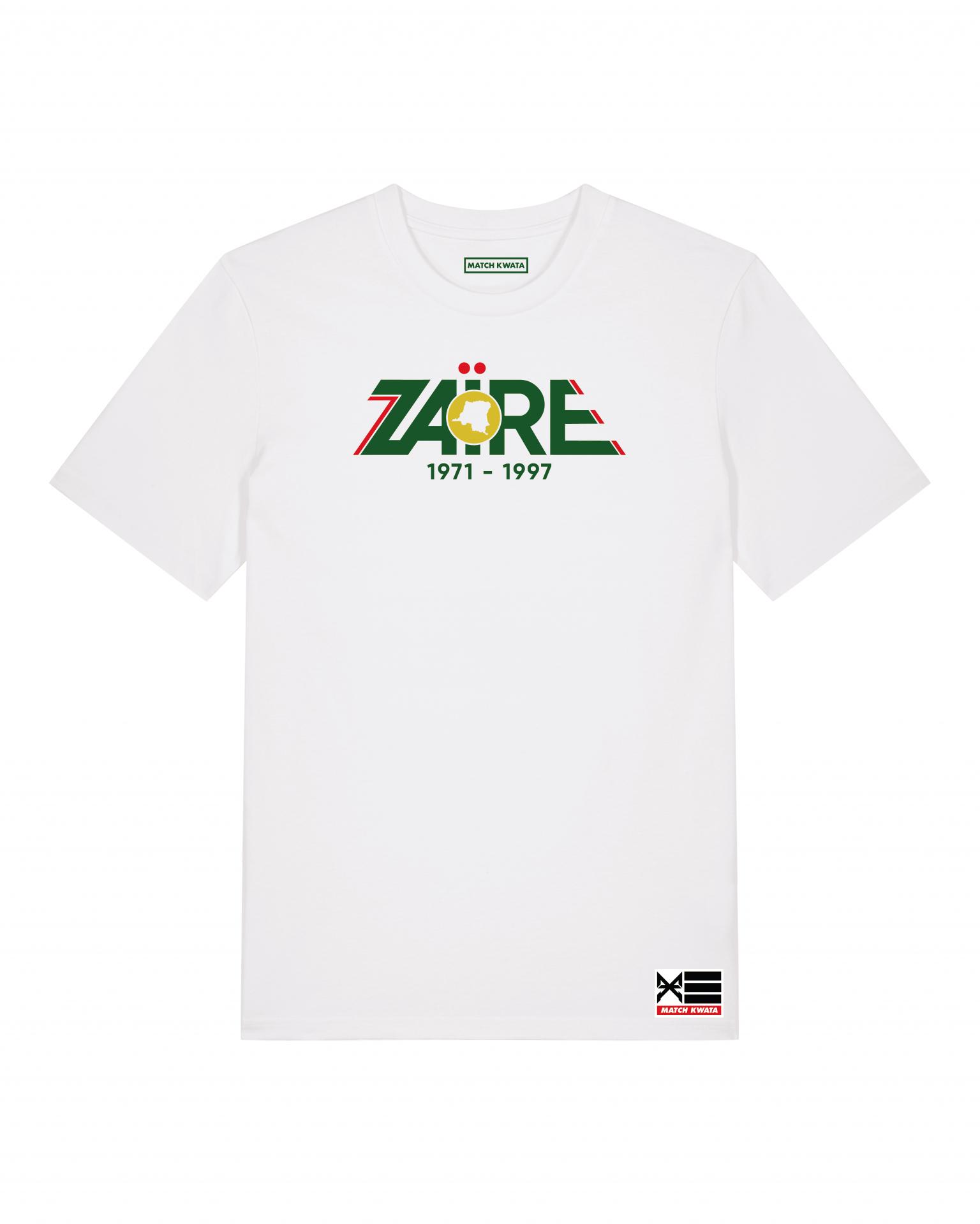 T-shirt Zaïre 71 97 Blanc
