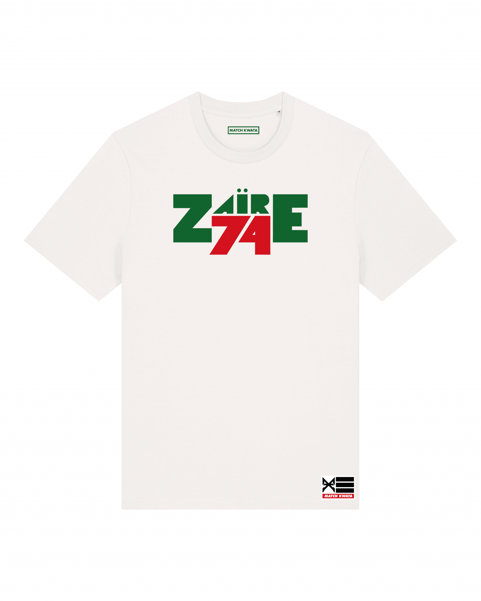 T-shirt Zaïre 74 Blanc