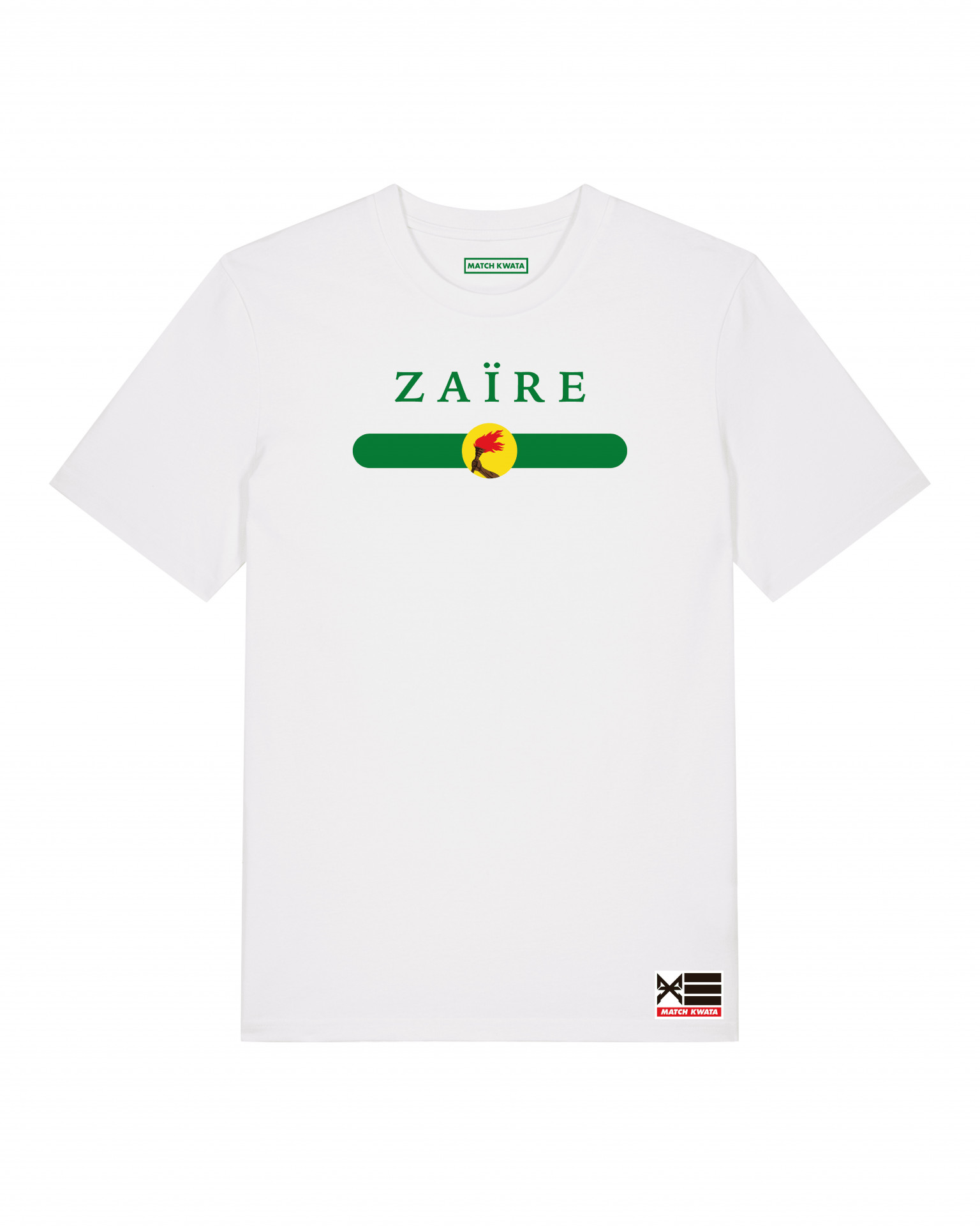 T-shirt Zaïre G blanc